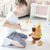 Dancing And Singing Capybara Electric Toys With Lights & Sounds Electric Cartoon Light Up Body Shaking Capybara Toys For Kids 3