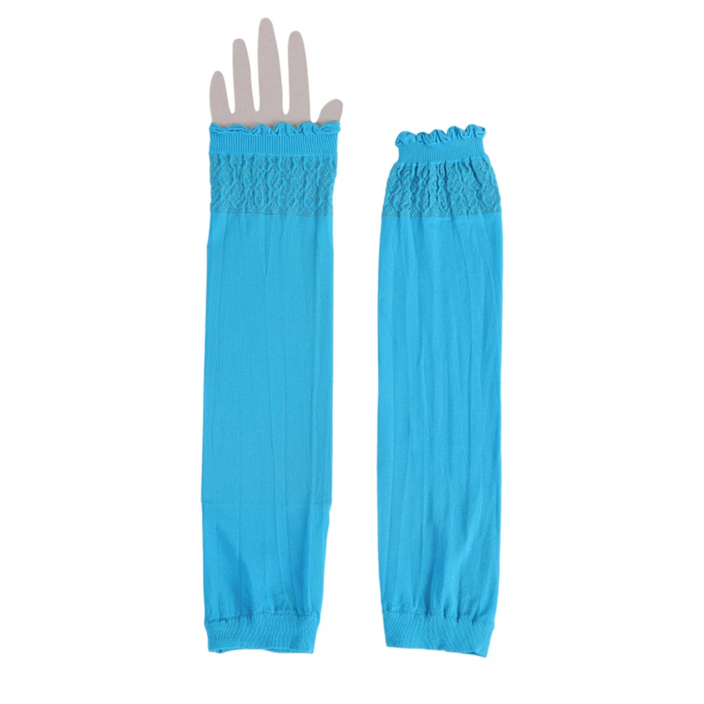 Muslim Women Arm Sleeves Islamic Arm Cover Hijab Stretchy Fabric Abaya Sleeve Ramadan Middle East Sun Protection