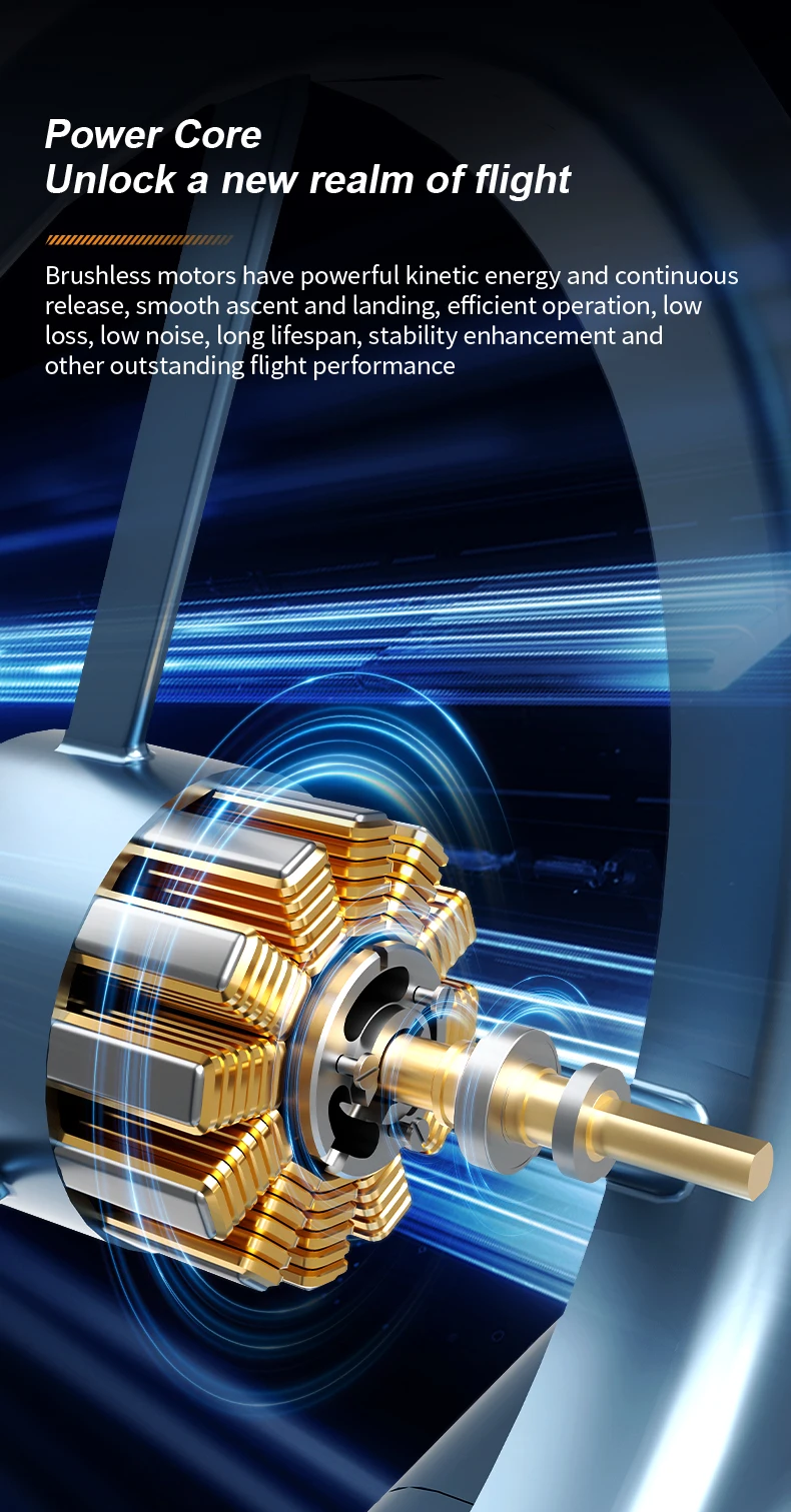 Dron Z4 con cámara HD de 8K, batería de larga duración, 5G, WIFI, modo sin cabeza, Motor sin escobillas para principiantes, cuadricóptero RC con fácil Control