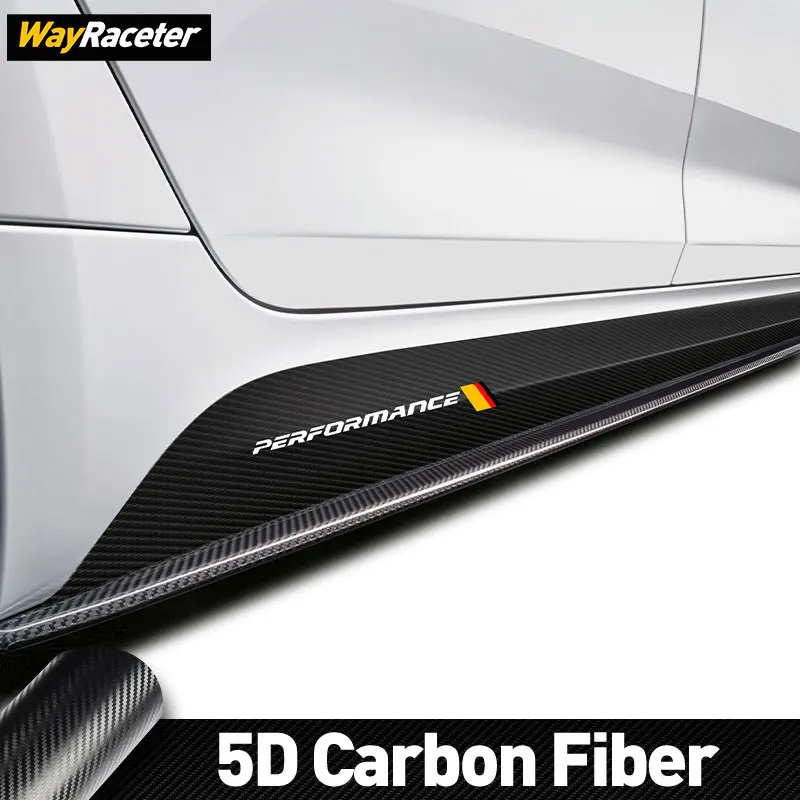 M Performance Door Side Skirt Sticker Decal Per Bmw F20 F40 F22 F30 E90 F32 F10 F06 F07 F46 M3 M4 M5 E60 Z4 G20 F15 F + 16 G30 X1