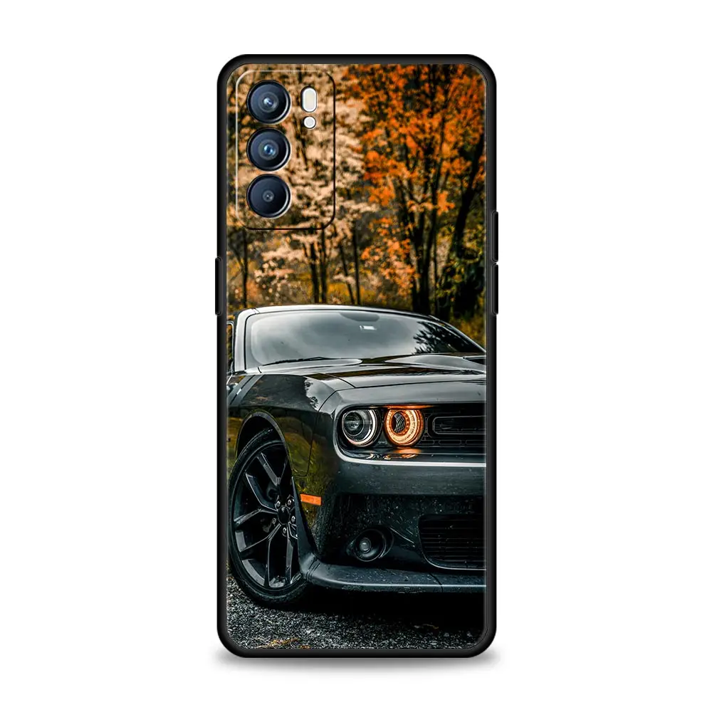 Luxury Sport Car Design Soft Phone Case for Oppo - Sleek and Stylish Protection