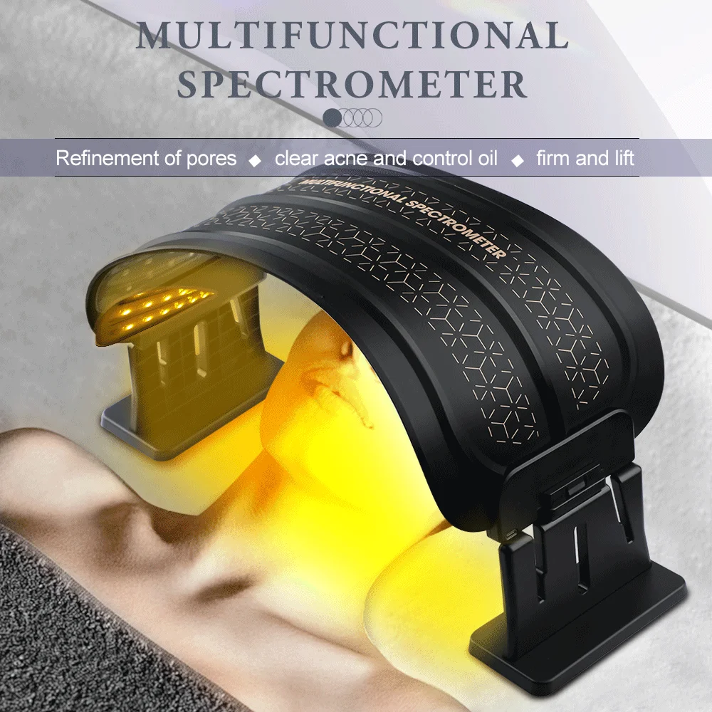 Professional 5 Colors LED Light Mask Facial Red Light Therapy Skin Rejuvenation Device Face Lift Anti Wrinkle Beauty Machine