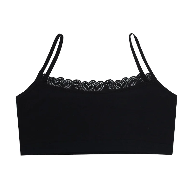 Cotton Braces Bras Girls 7-14 Years Old Lingerie Small Breasts Clothing Tops Children Undergarments training bra cotton bra
