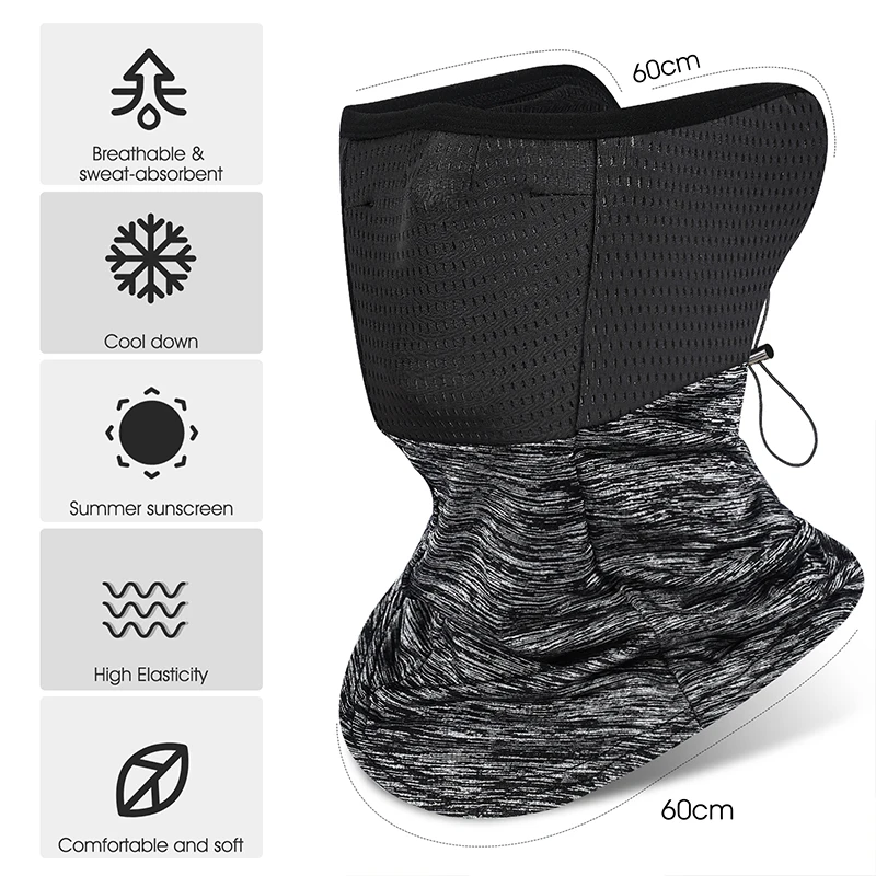 Cycling Scarf Sunproof Bandana Mask For Men balaclava mask bandana headscarf sunproof headwear