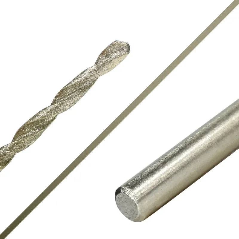 5/10 Stück diamantbeschichteter Bohrer, 0,8 mm-4,0 mm, Mikro-HSS-Spiralbohrer für Fliesen, Stein, Marmor, Ziegel, Jade, Lochbohrer – Detail 9