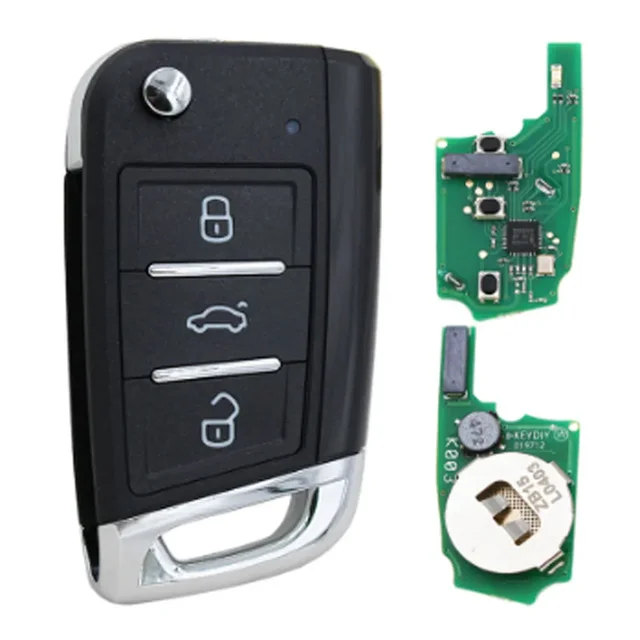 กุญแจรีโมทรถยนต์แบบไร้กุญแจ KEYDIY KD ZB15 ZB จำนวน 2 ชิ้น/ล็อต สำหรับเครื่องมือ KD 5
