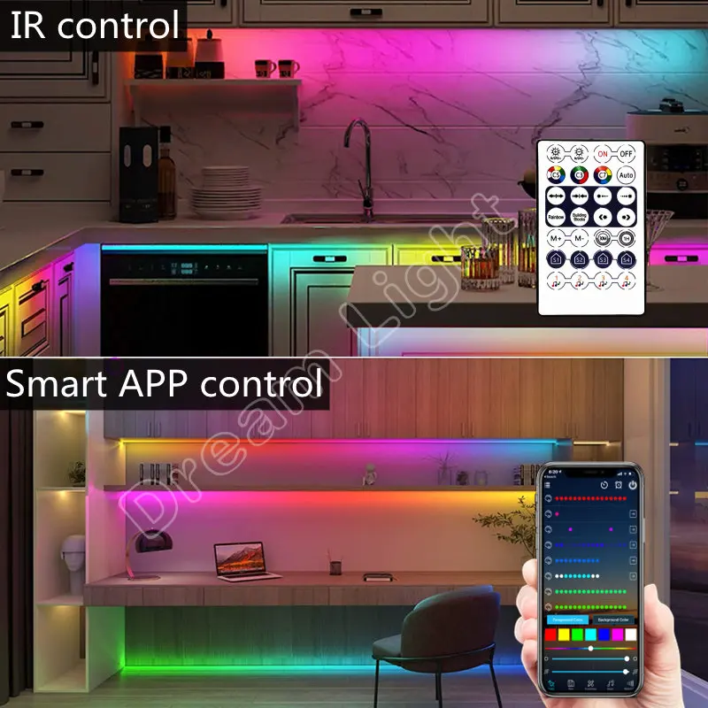 Рисунок 4 - Светодиодная лента с Bluetooth WS2812B RGBIC