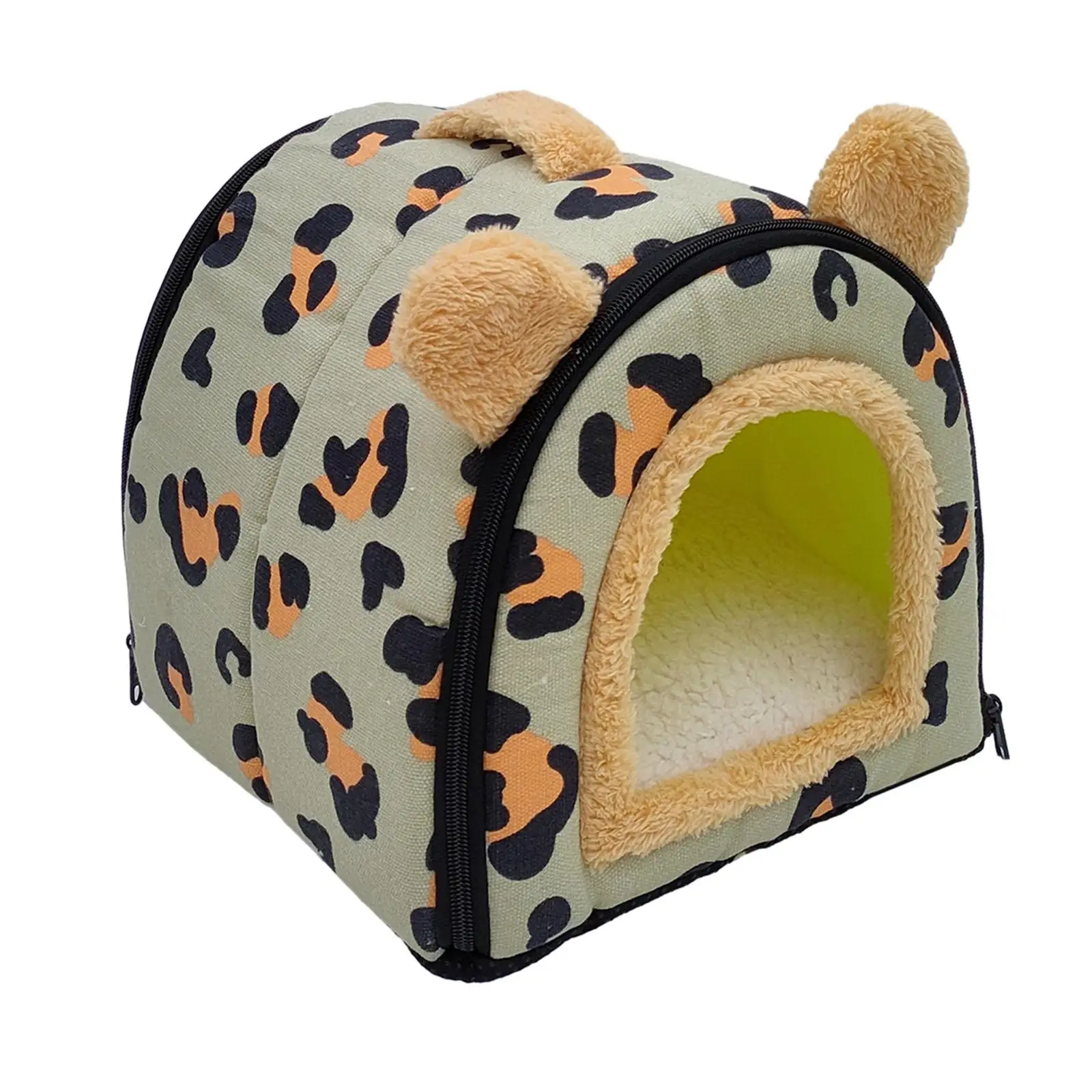 Foldable Pet House Hideaway Suitable for All Seasons Convertible Comfortable Dog Beds Cat Bed with Removable Washable Cushion Foldable Pet House Hideaway Suitable for All Seasons Convertible Comfortable Dog Beds Cat Bed with Removable Washable Cushion