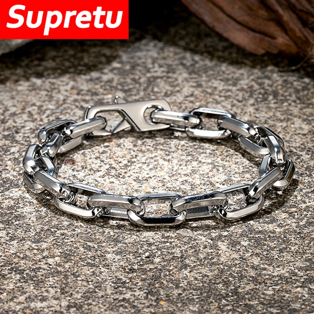 Leonardo Jewels 013954 - Bracciale unisex, acciaio inossidabile, 200 mm