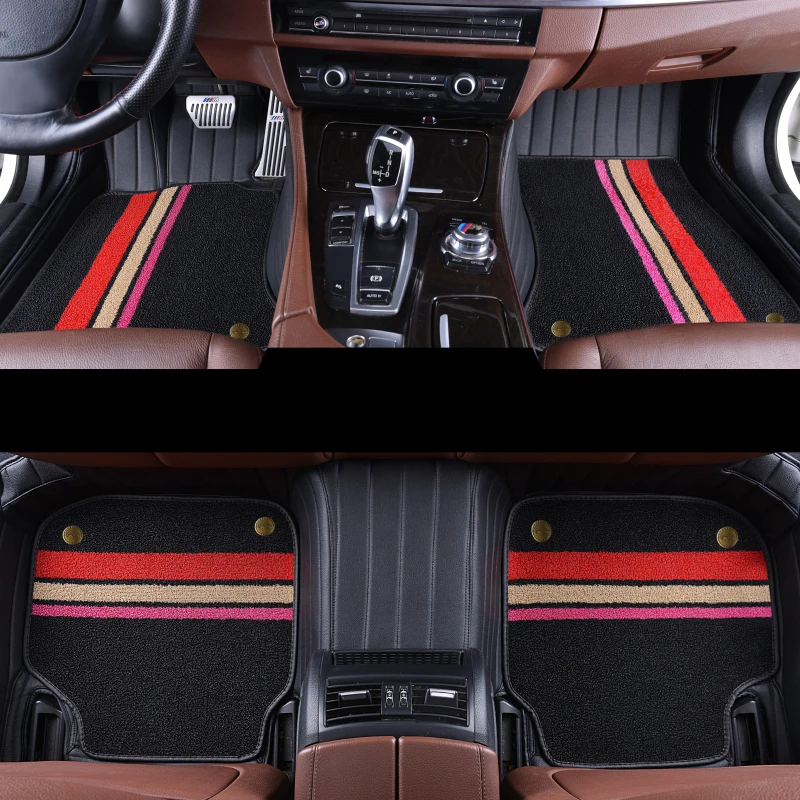 Leather Custom Full Set Car Floor Mats For Hyundai Grand I10 2020 2021 2022  2023 Auto Mats Interior Styling Accessories - AliExpress