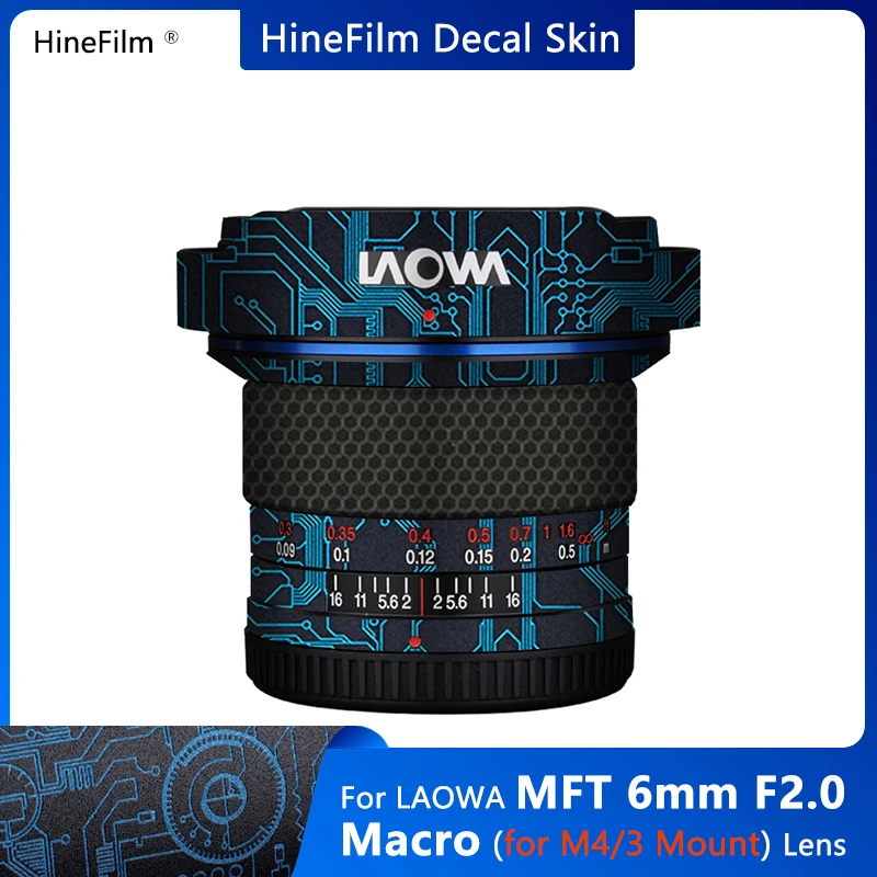 

Laowa MFT6F2.0 M43 Mount Lens Decal Skins MFT6 F2.0 Lens Wrap Cover for LAOWA MFT 6mm F2.0 C&D-Dreamer Lens Premium Sticker