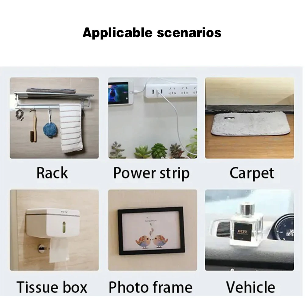 Nano Tape Reusable Transparent Double Sided Tape Heat Resistant Waterproof Wall Stickers for Bathroom Toiletries Decoration for double sided tape