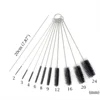 10pcs Premium 304 Stainless Steel Bottle Brushes with Angled Bristles - Reusable, Hard, and Durable Cleaning Brushes for Digital 1