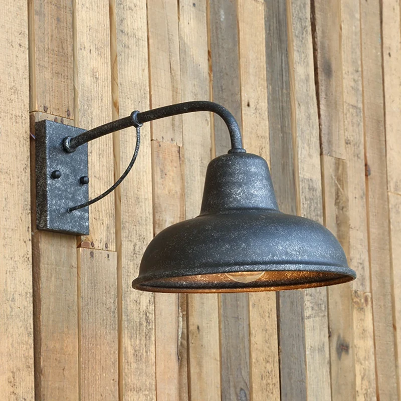

Wall Lamp Front Porch Farmhouse Barn Light LED Gooseneck Barn Light Creative Garden Lights For Indoor Outdoor Use