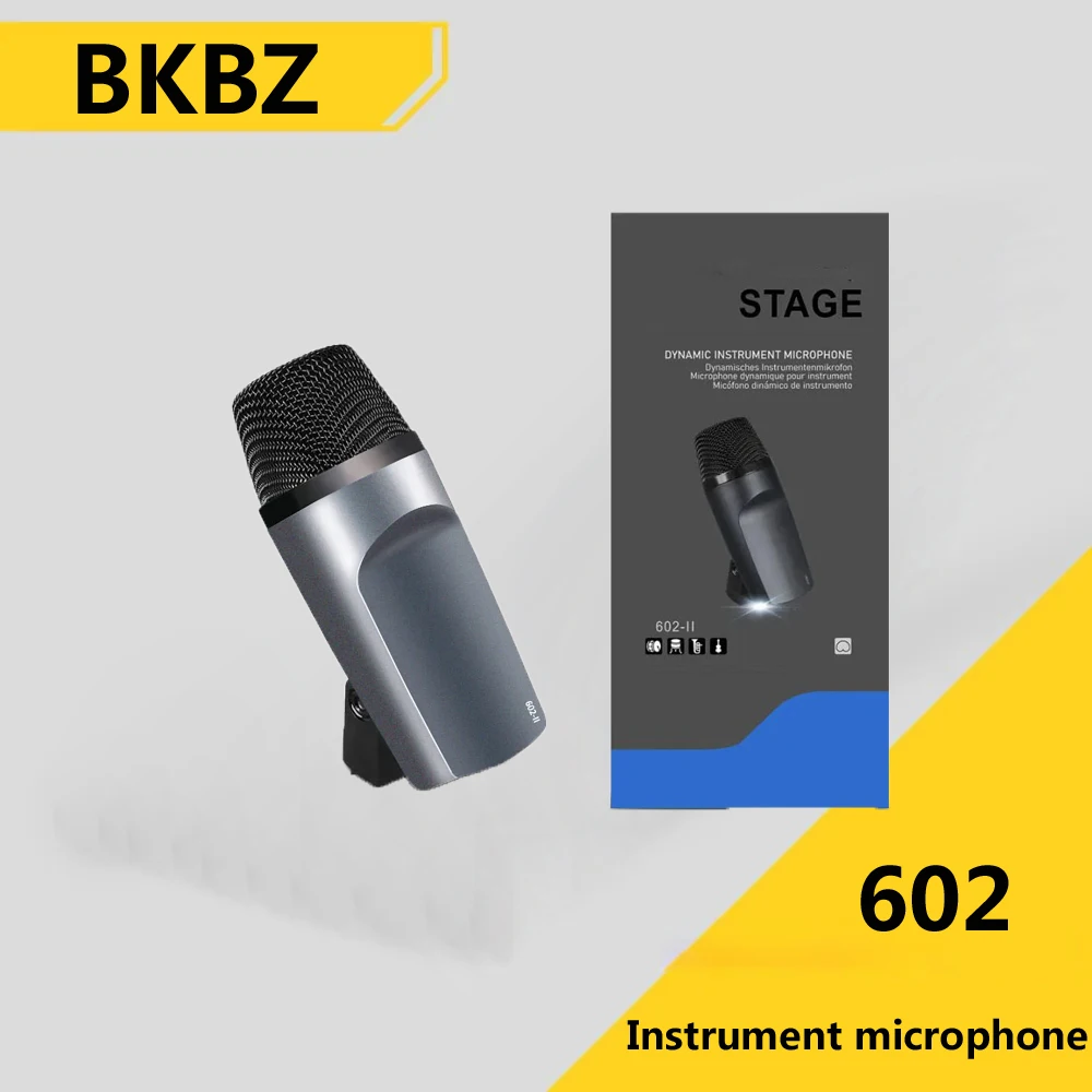 

BKBZ 602 bass drum dynamic instrument microphone with Clip Arm for Guitar Karaoke Live E602