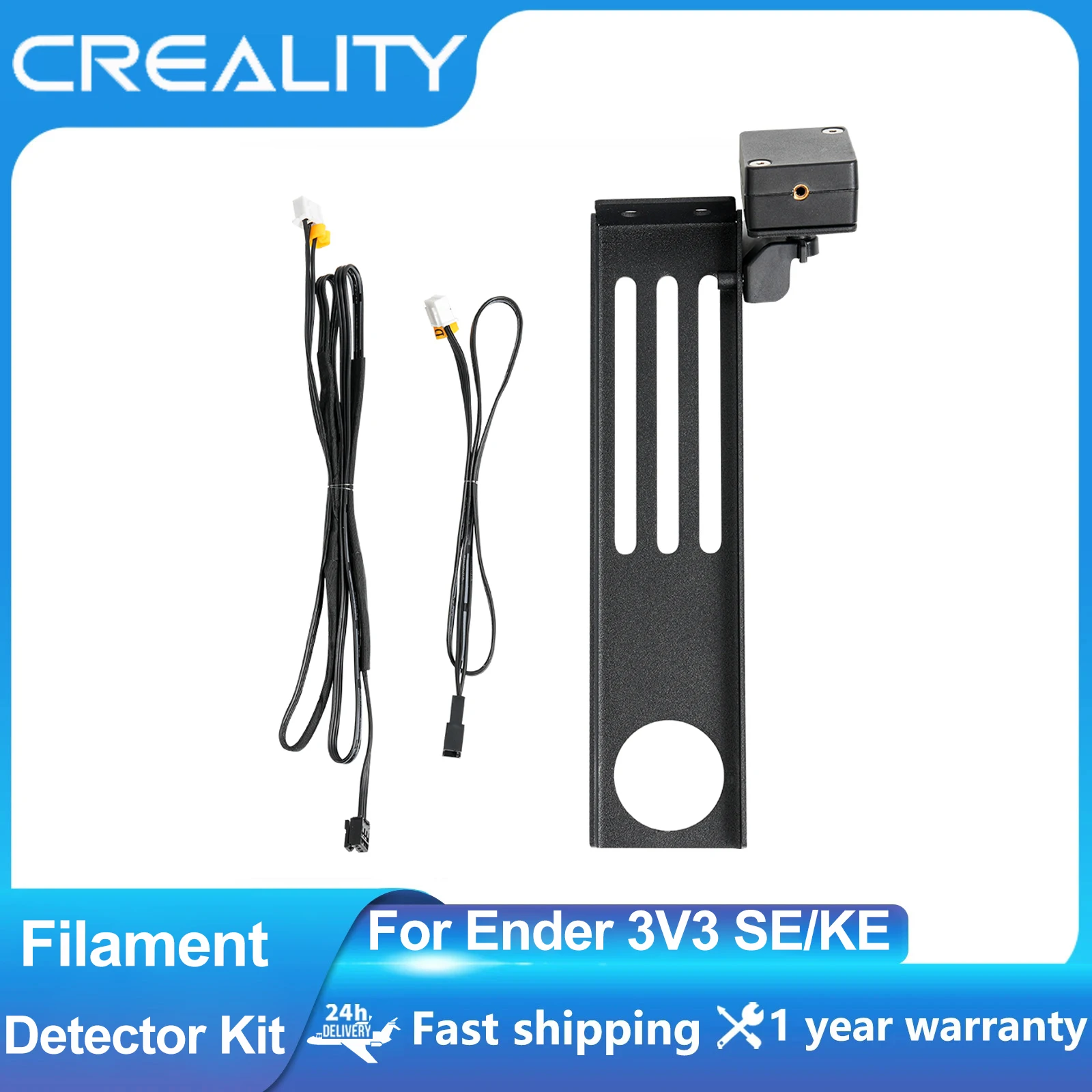 CREALITY 3D Printer Ender-3V3 SE Filament Detector Kit With Bracket Innovative Intelligent Automatic Sensitive for Ender 3V3 KE
