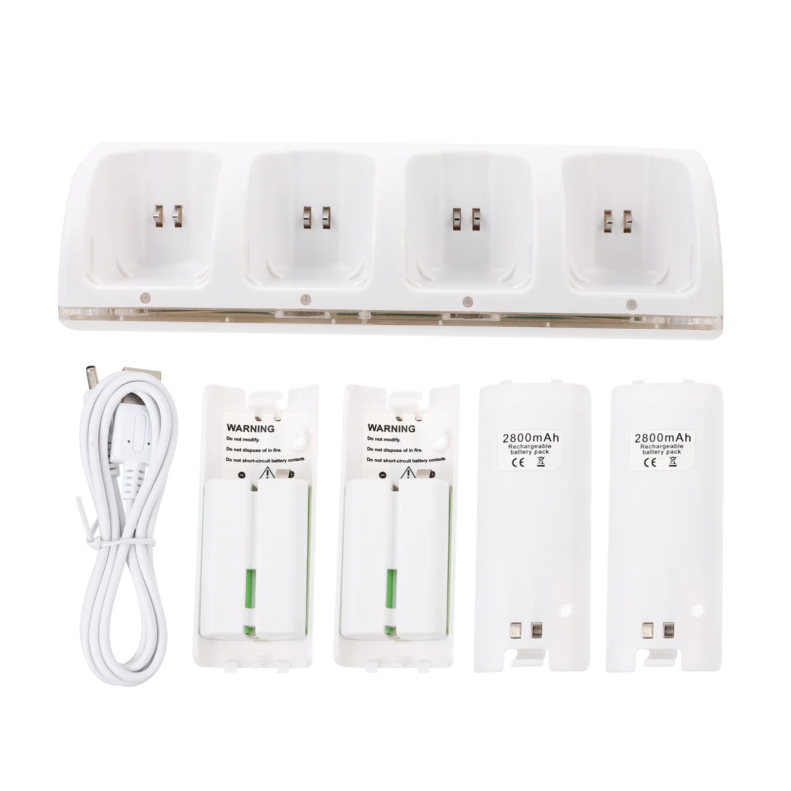 

Intelligent Charging Stand Batteries Rechargeable with Abs Smart Socket