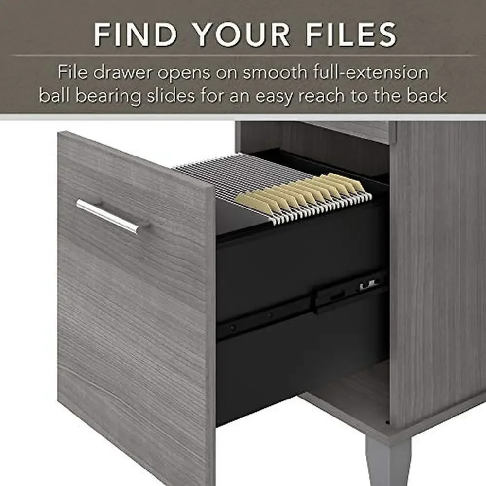 72W Office Desk with Hutch 5 Shelf Bookcase Bundle Platinum Gray Wire Management Concealed Storage Adjustable Shelves Modern 4