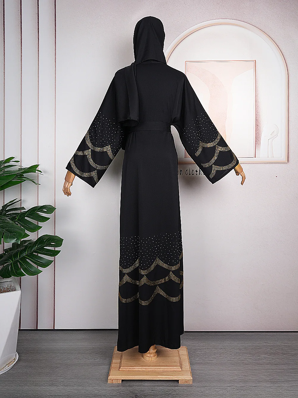Ramadan Open Abaya Kimono Muslim Hijab Dress Abayas for Women Dubai Zipper Cardigan African Party Dresses Kaftan Islamic Clothes