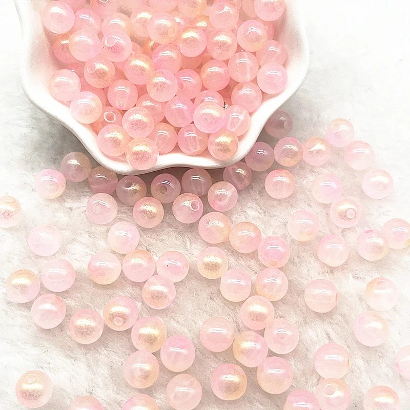 New 50pcs 7x12mm Colour AB Acrylic Bellflower Beads Caps Jewelry Findings  Charms Bracelets Spacer Beads for Jewelry Making - AliExpress