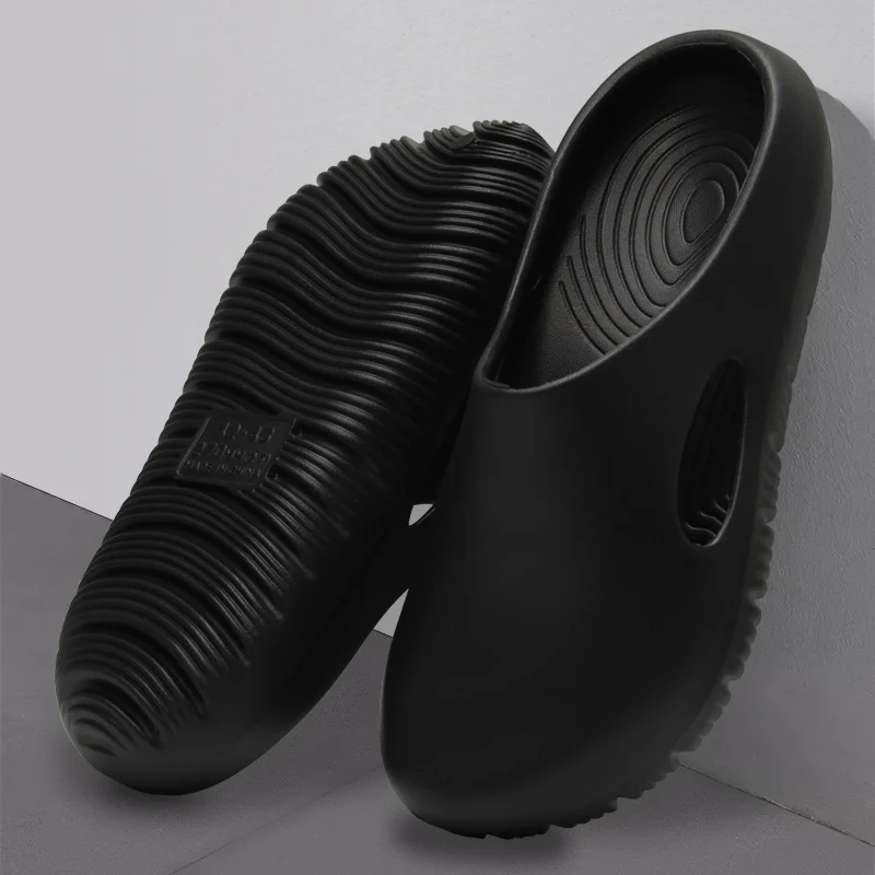 Pantoufles d'été Cool EVA pour le confort de la maison, mode antidérapante, Couple polyvalent portant des pantoufles Baotou pour hommes, nouvelle collection