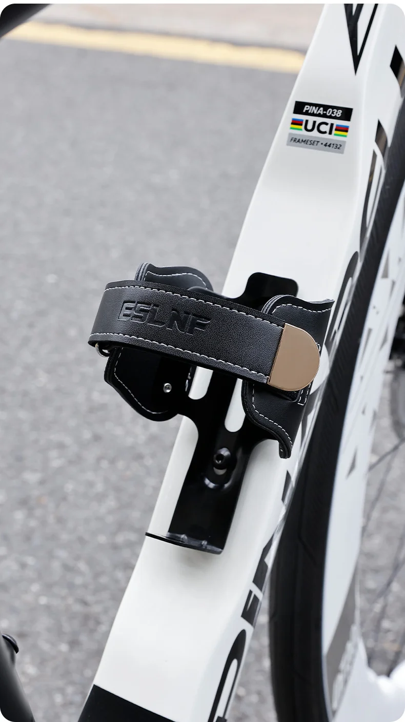 Einstellbare Straße Fahrrad Wasser Flasche Käfig Aerodynamische Mountainbike Flasche Halter Hochwertige Leder Flasche Halterung – Detail 11