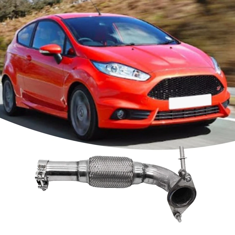 

Автомобильные сильфоны для выхлопной трубы Ford Fiesta Mk7 Mk7.5 1,0 Ecoboost 2008-2016, запасные части для выхлопной трубы автомобиля