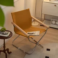 Nap-Ready Folding Lounge Chair Reclining for Office/Home/Balcony Portable Sleeping Chair Foldable Outdoor Camping Chair