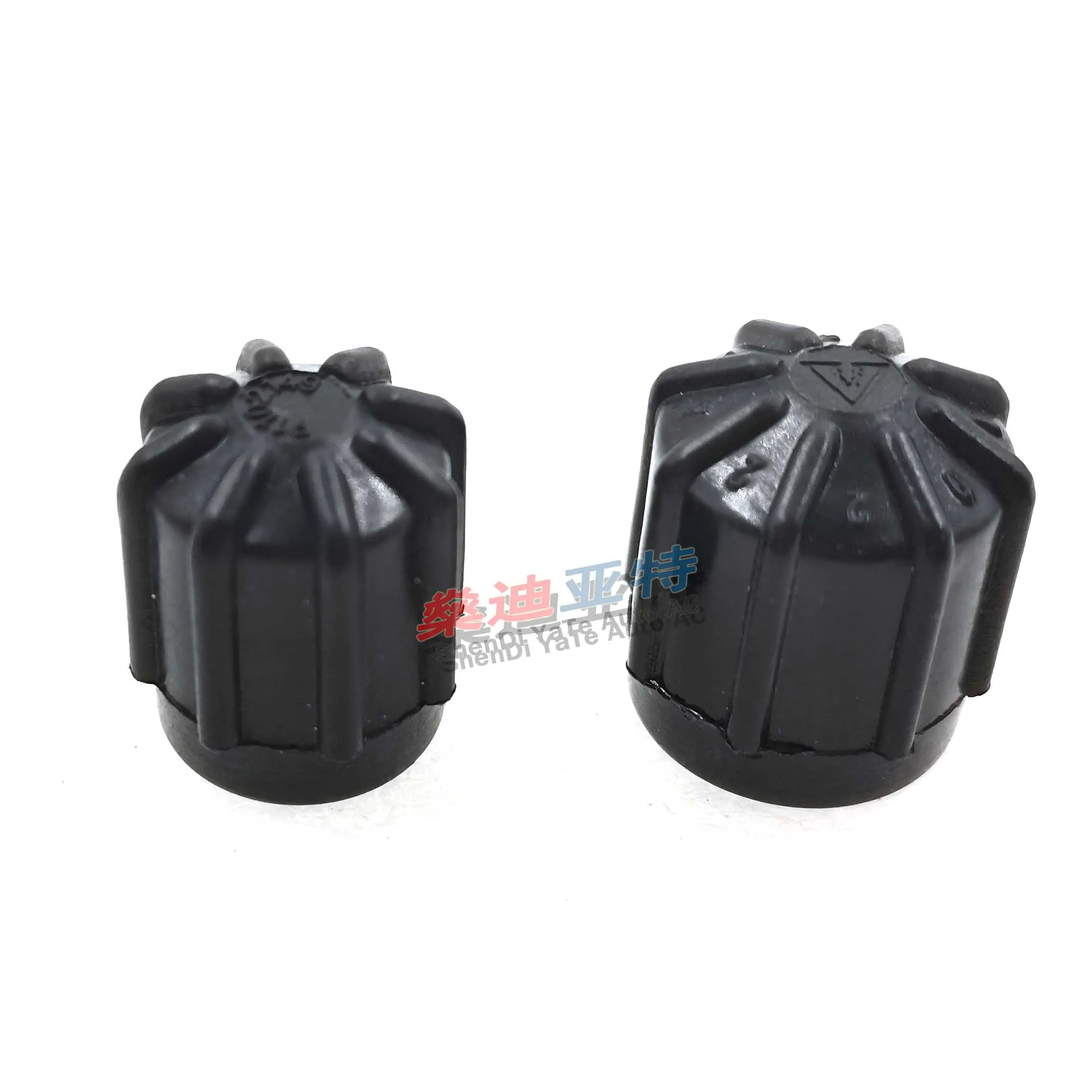 M8X1 M10X1 R134a A/C Valve Covers High/Low Pressure Hoses Seat Valve Cap Dust Hat For BMW Audi Mercedes-Benz Volkswagen Sagitar
