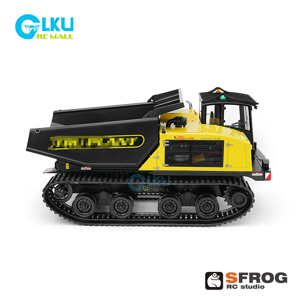 Super Frog Model 1/14 High Simulation Crawler Dump Truck T14 Metal Model 2