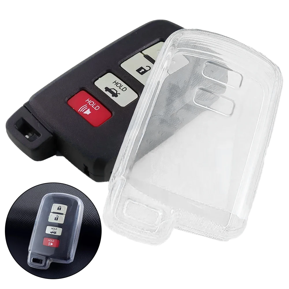 

1PCS For Toyota For Corolla Clear-Smart Car Key Fob Cover Case Holder Protector Key-Case For Car Parts-Accessories