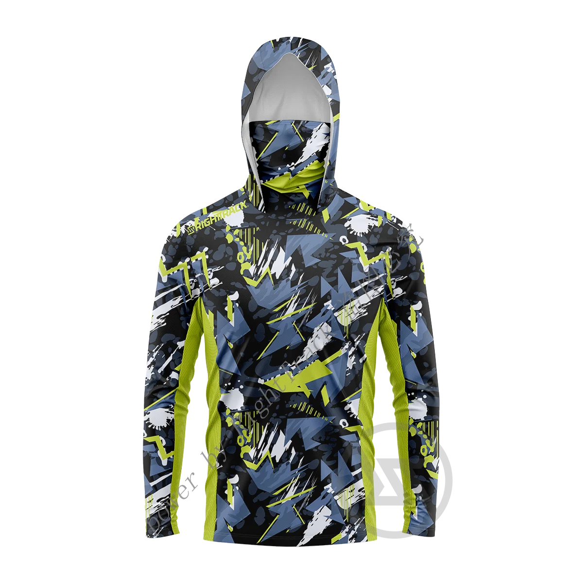 Fishing Shirts Men Long Sleeve Hoodied Mask Uv Protection Performance Quick Dry Breathable Fishing Wear