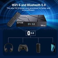 Android 13.0 6K H618 T95 Pro Smart TV Box 32/64/128 GB Quad Core HDMI USB 2.0 Stream Media Player WIFI 6 Set Top Box Bluetooth - Image 3