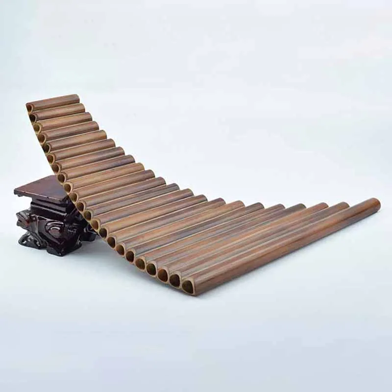 22 Tubes Pan Blowing Flute Chinese Professional Traditional Musical Woodwind Instruments Chinese Vertical Bamboo Flutes