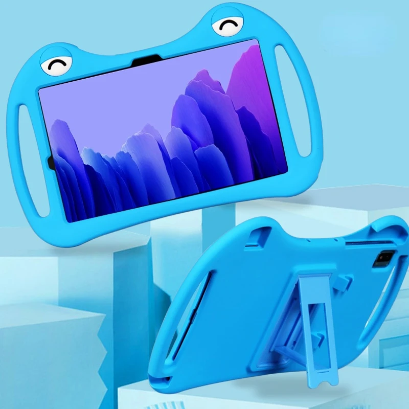 

Portable Silicon Cover Case with Kickstand For HTC A104 10.36" Tablet PC Shockproof Protective Funda Kids Safety