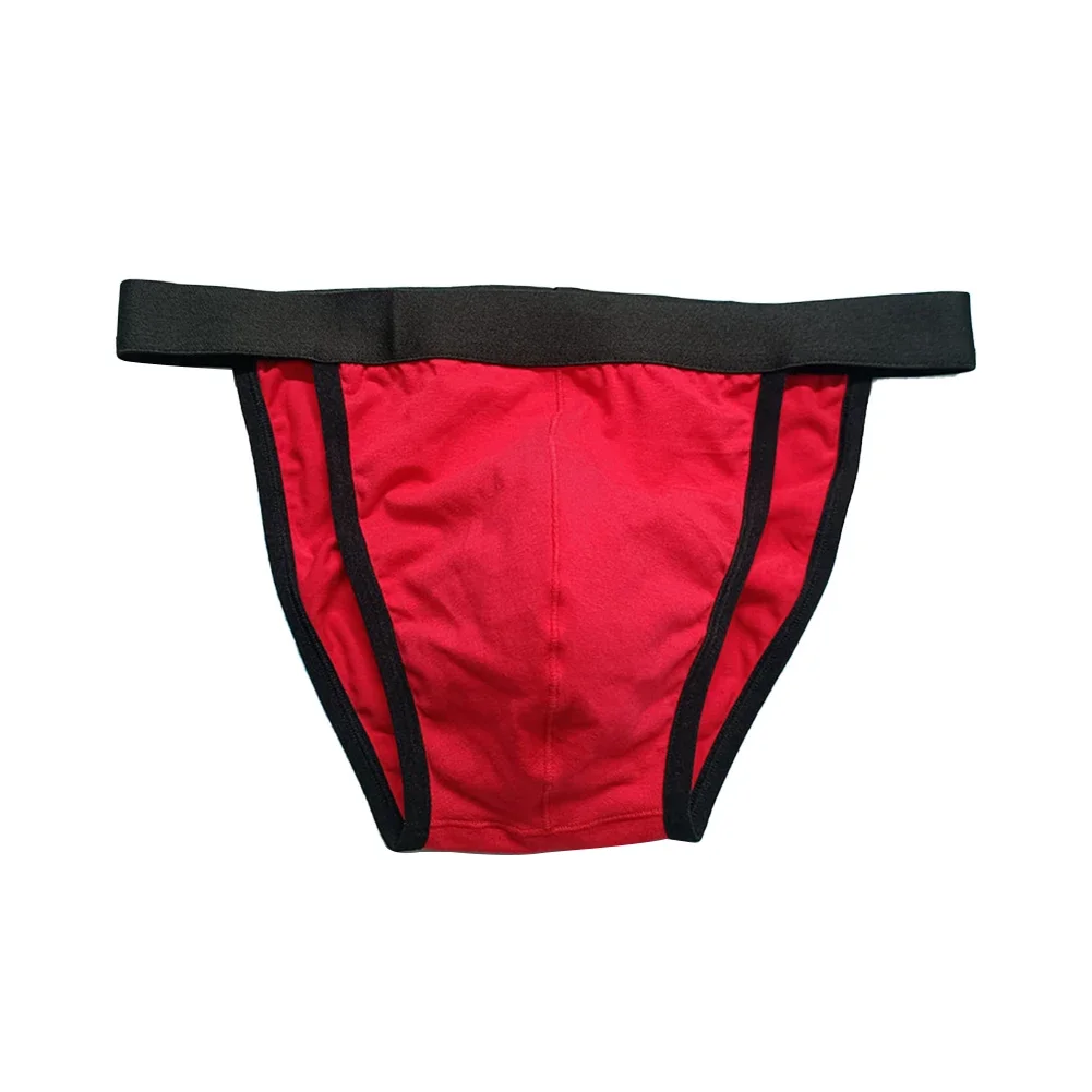 

Men Thongs Sexy Comfortable T-Back Briefs Breathable Thongs Big Pouch U Convex Crotch Male G-String Gay JocksErotic Wear