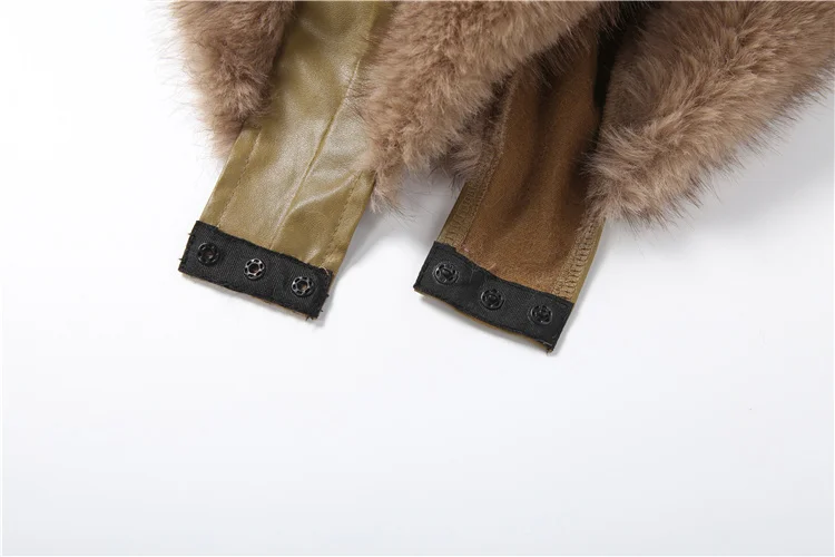 Kliou Skinny-Bodys aus Kunstleder für Damen, tiefer Ausschnitt, rückenfrei, ärmellos, pelzig, Patchwork-Saum, heiße Mädchen, High-Street-Stil, figurbetont – Detail 10
