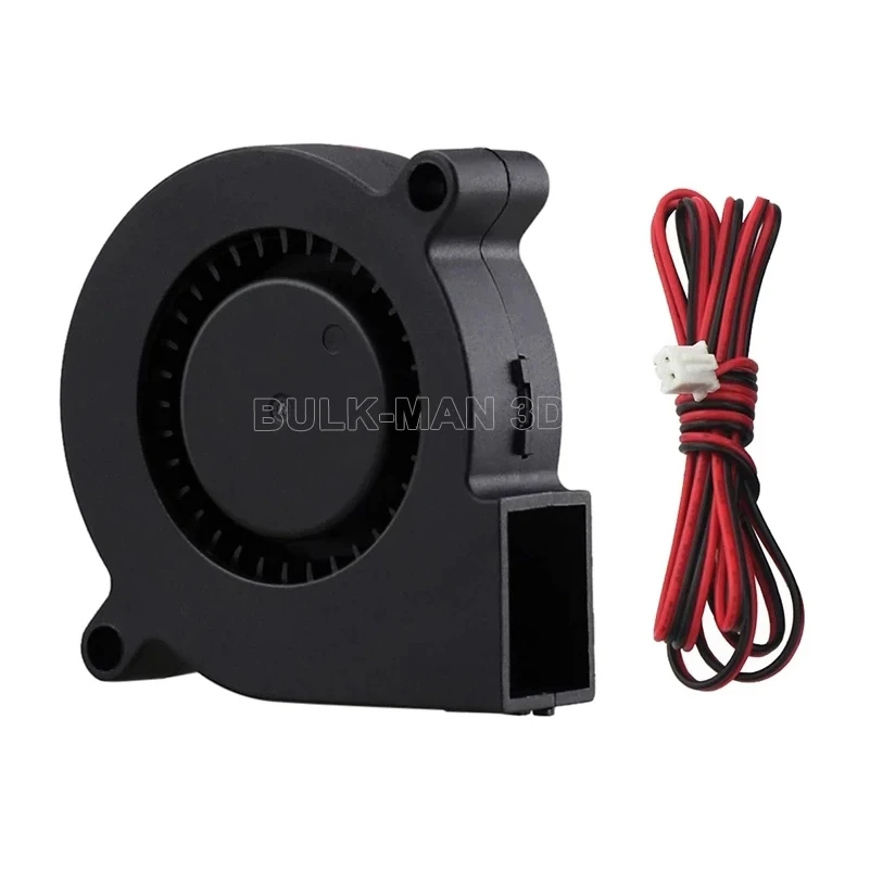 DC 12V 24V 50x50x15mm Oil/Dual Ball Bearing Blower Turbine 5015 Cooling Fan for 3D Printer Parts cooling fan,ball bearing,3d printer timing belt