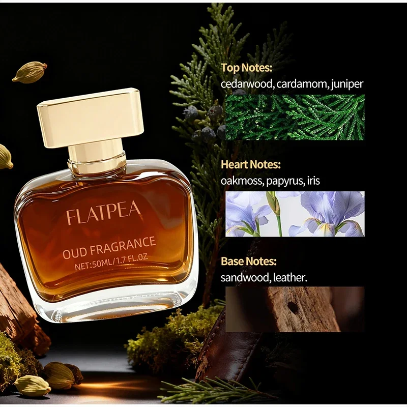 Klassisk arabisk sandelträ & oud eau de parfum träig herrparfym_voghion.com