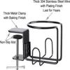 Clip-on Table Cup Holder Metal Cup Holder Drink Cup Holder, Large Tabletop Cup Holder, Table Cup Holder, Clip-on Cup Holder 6