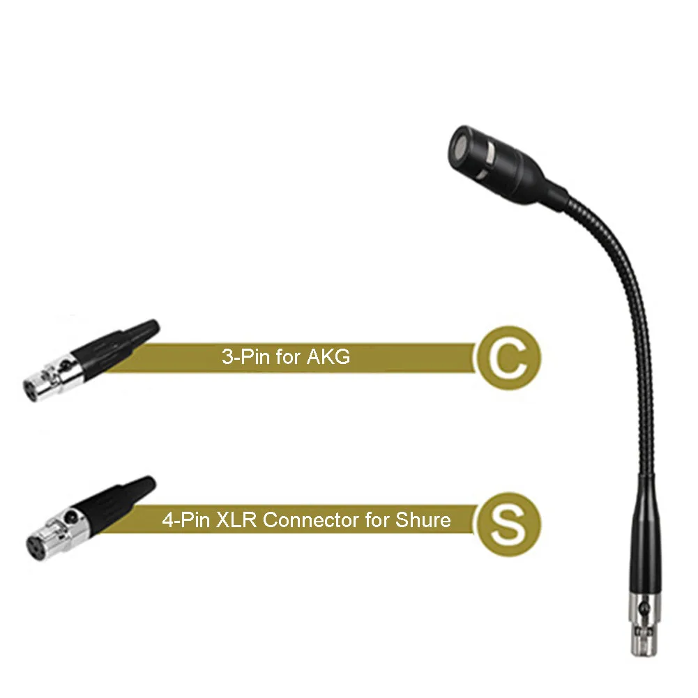 

3 штырька для микрофона AKG 4 штырька