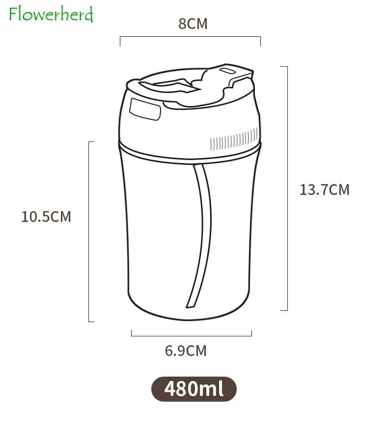     480ML ޴    ֽ Ŀ Ű   Ѳ ü غ ߿