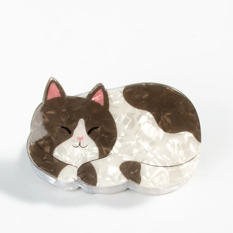 Charming Cat Cartoon Hair Clips - Cute Kawaii Fashion Hair Accessories