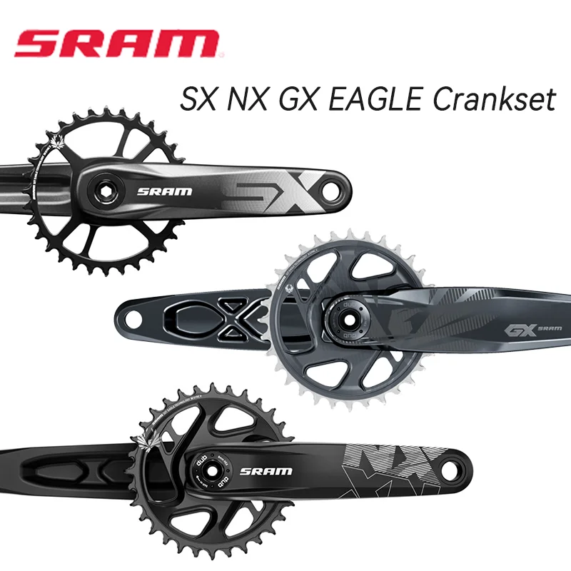 

SRAM DUB SX NX GX EAGLE 12 speed Crankset 34T 32T 170mm 175mm 3mm 6mm Offset MTB Bike Bicycle Parts Crankset FC Bottom Bracket