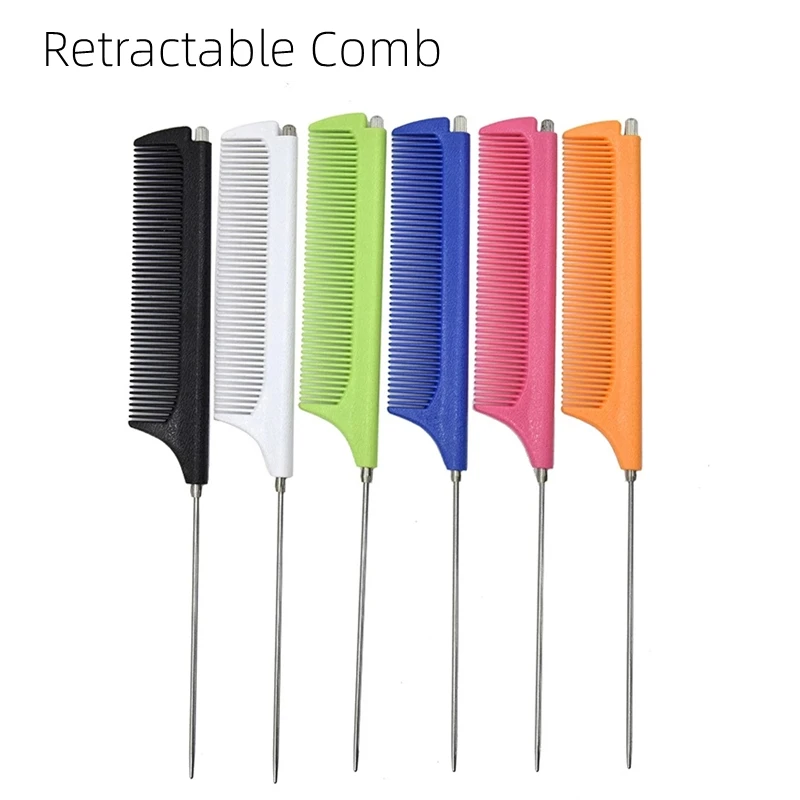 Professional Hairdressing Comb Hairstylist Hair Cutting Comb Tail Comb Brush Barber Accessories Anti-static Combs