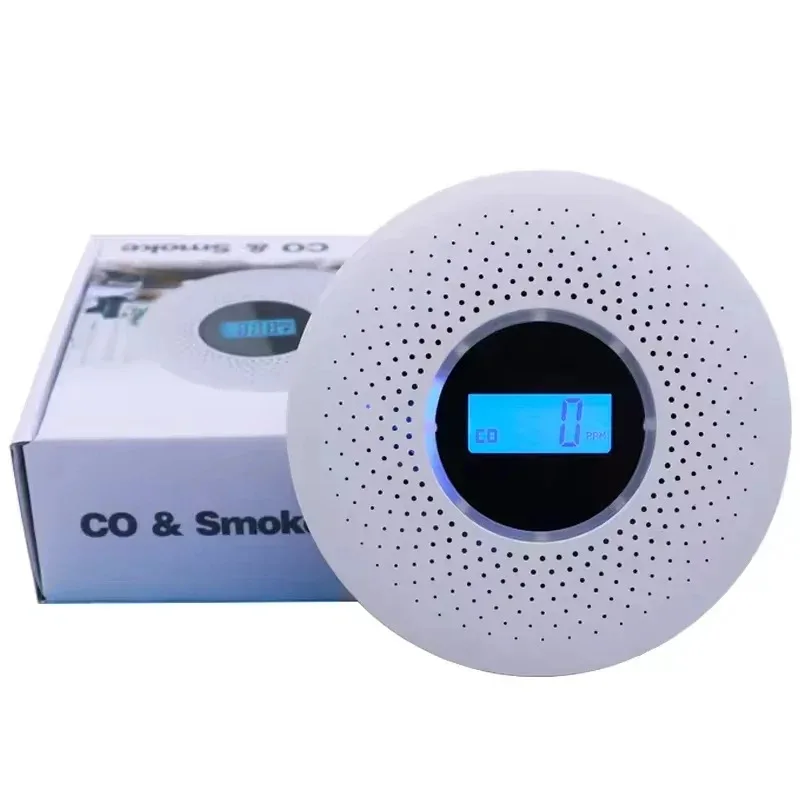2-in-1 Smoke and CO Detector for Home and Commercial Use - High Volume Sound and Light with Three-color Indicator - 4