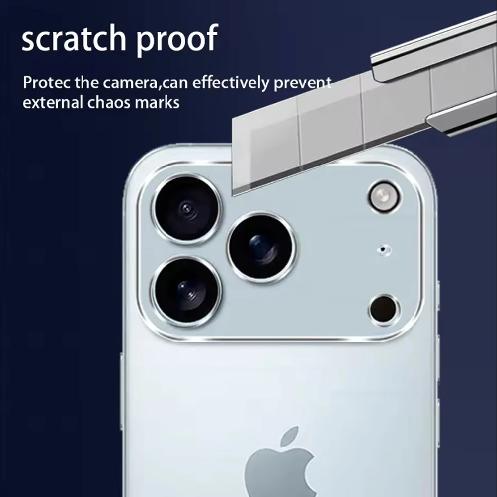 Enhanced Camera Protector Case - Premium Tempered Glass Rear Lens Cover (2-Pack)