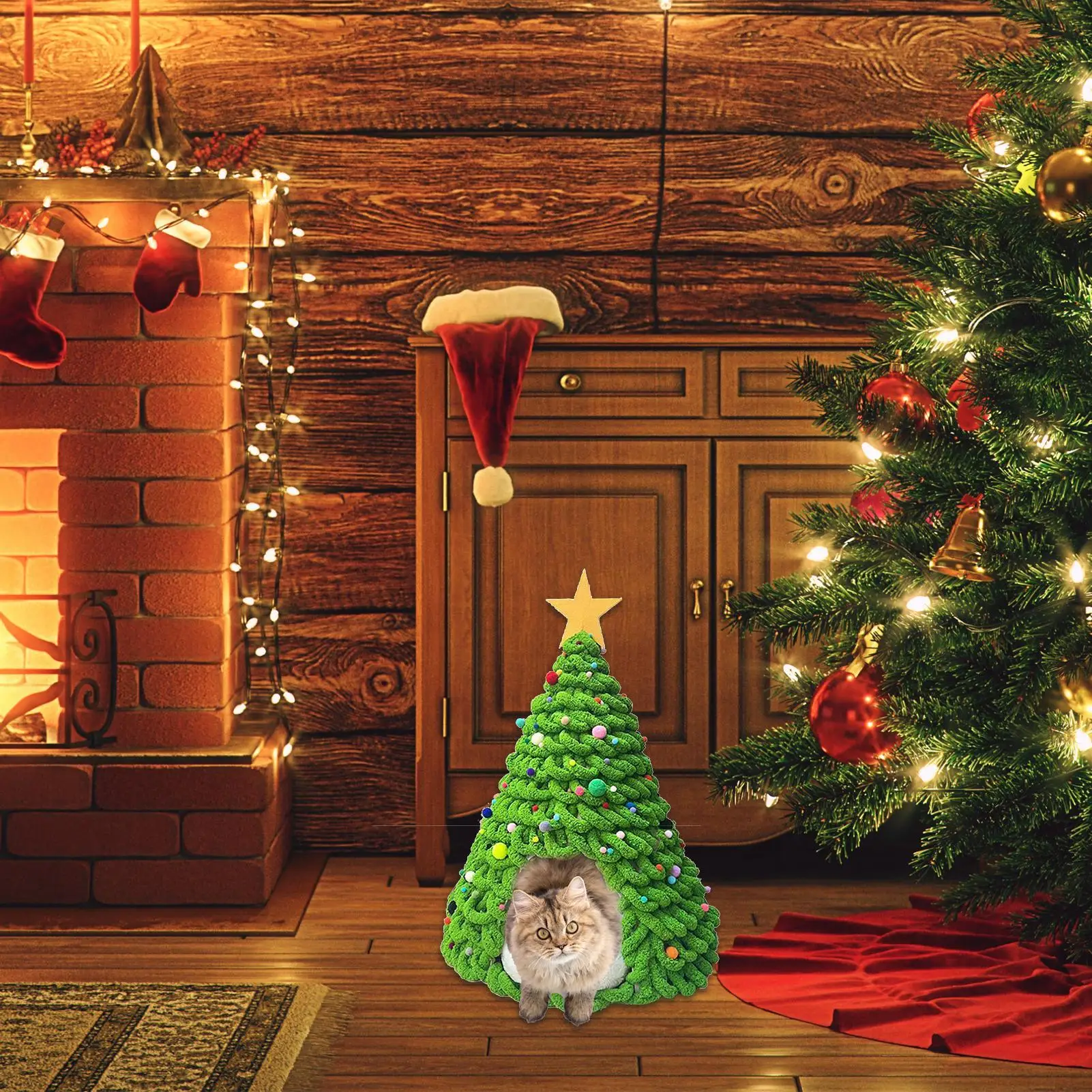 Christmas Tree Cat House Kit image 10