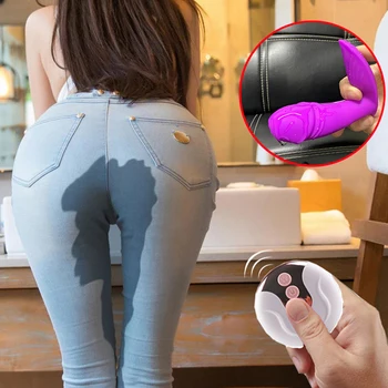 Remote Control Wearable Vibrator Heating Dildo Vibrator Female G-spot Clit Invisible Butterfly Panties Vibrating Egg Sex Toy 18 6