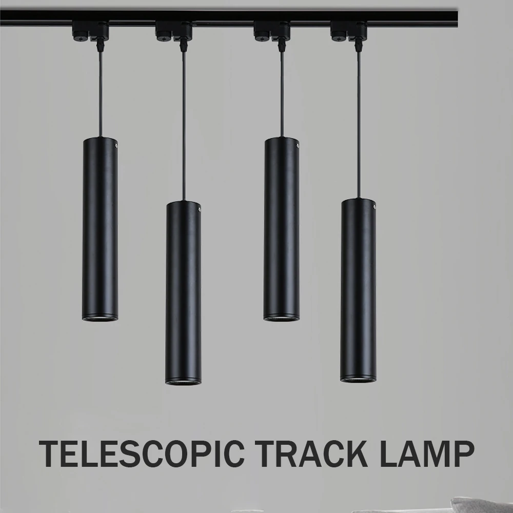 Modern Led Track Light Fixture Long Tube Track Lighting Lamp Rail Spot